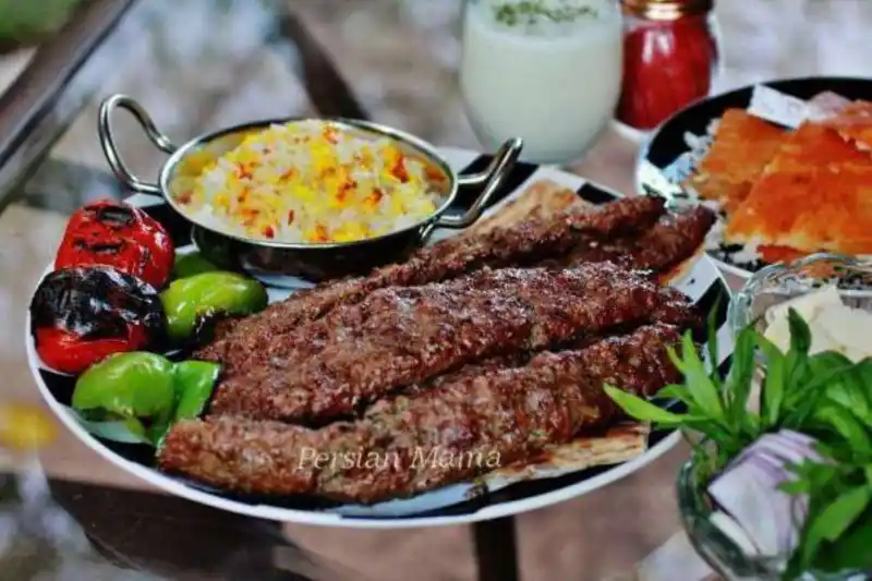 kebab koobideh grilled minced meat kabobs