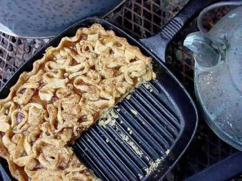 Grilled Apple Pie