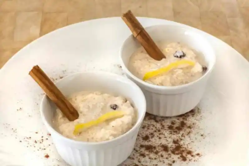 Gluten-Free Baked Rice Pudding Custard