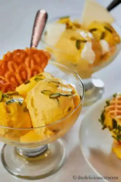 Persian Saffron Ice Cream