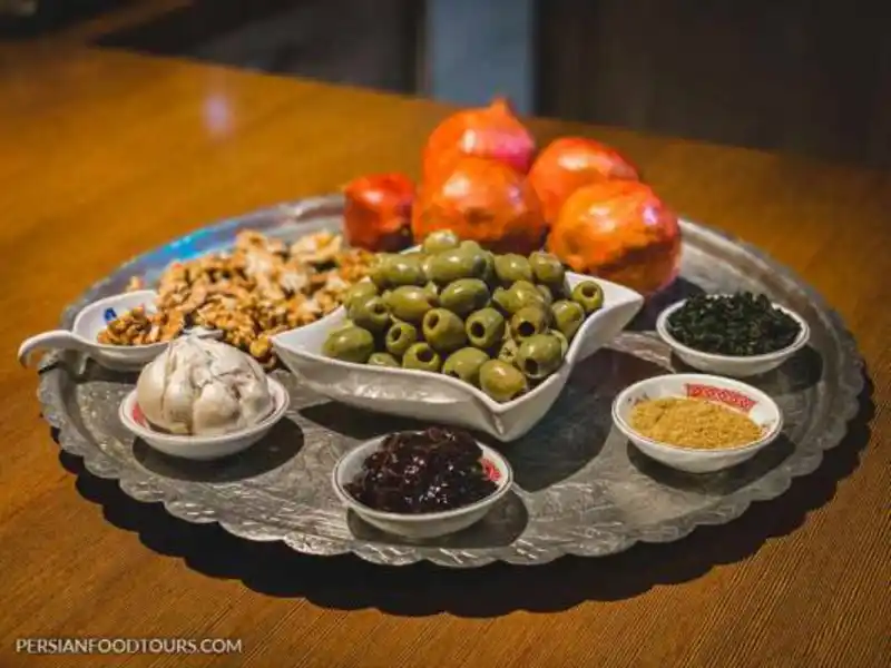 Zeytoon Parvardeh - Persian Olive Dip
