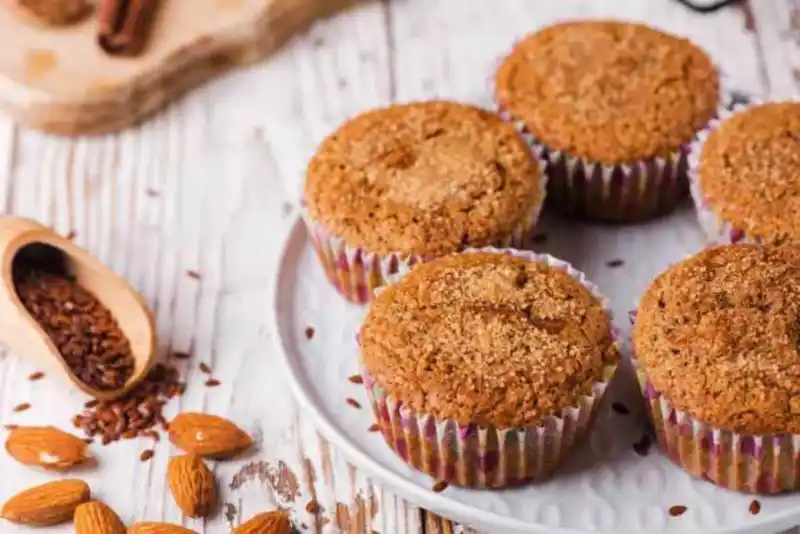 Gluten-Free Flax Meal and Almond Flour Muffins