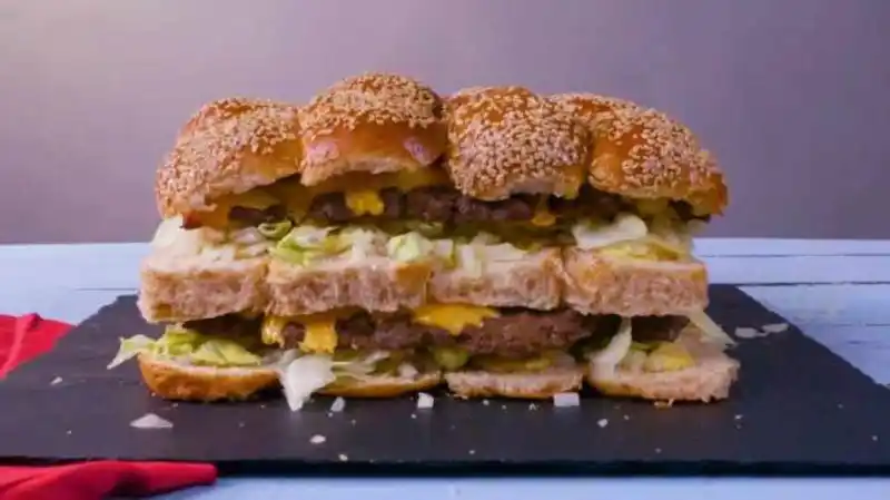 Copycat Big Mac Pull Apart Sliders