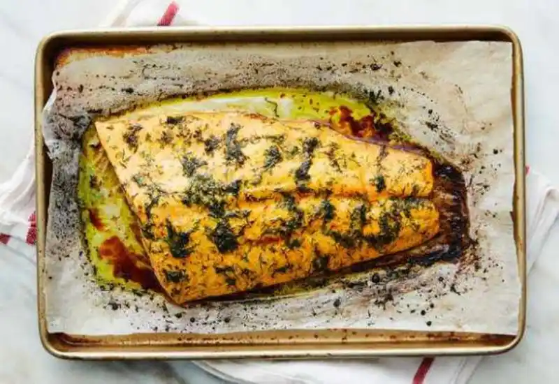 Roasted Dill Salmon