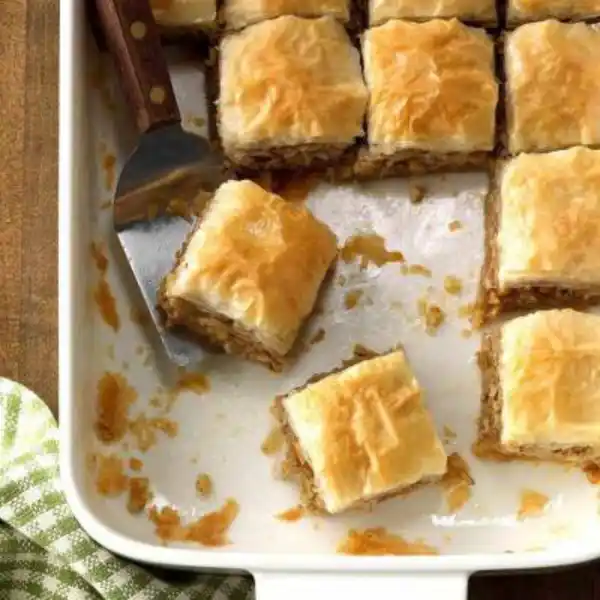 Quick and Easy Baklava Squares